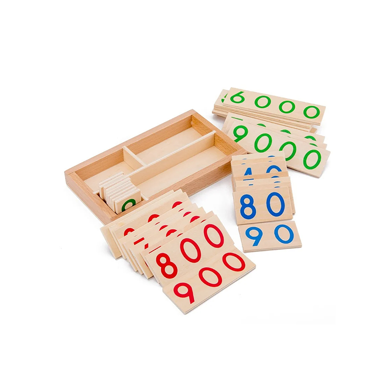 Montessori numerički modularni drveni set