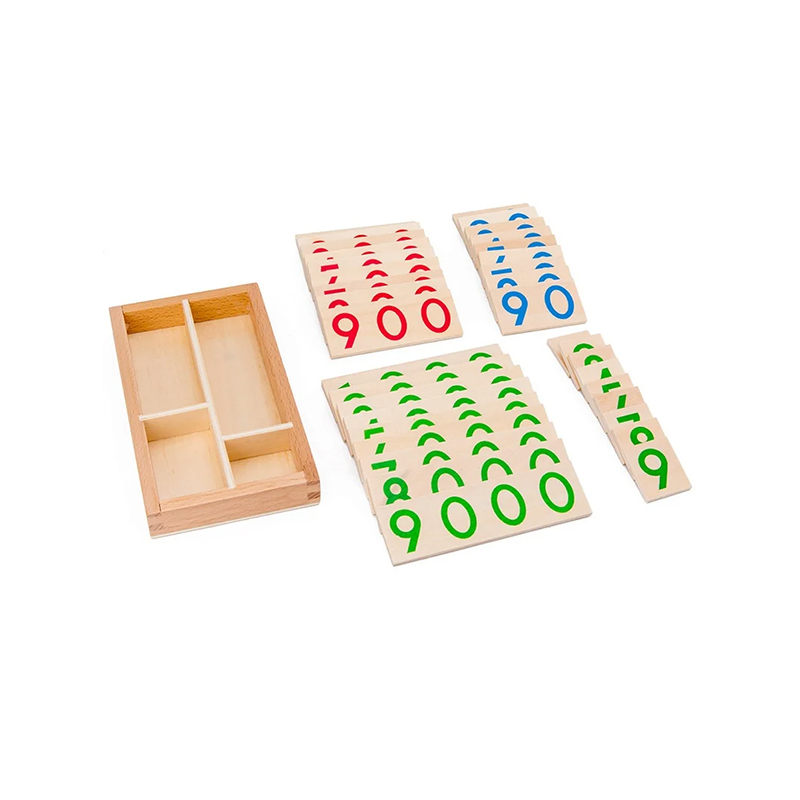 Montessori numerički modularni drveni set