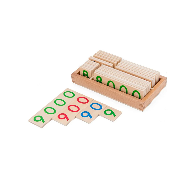 Montessori numerički modularni drveni set