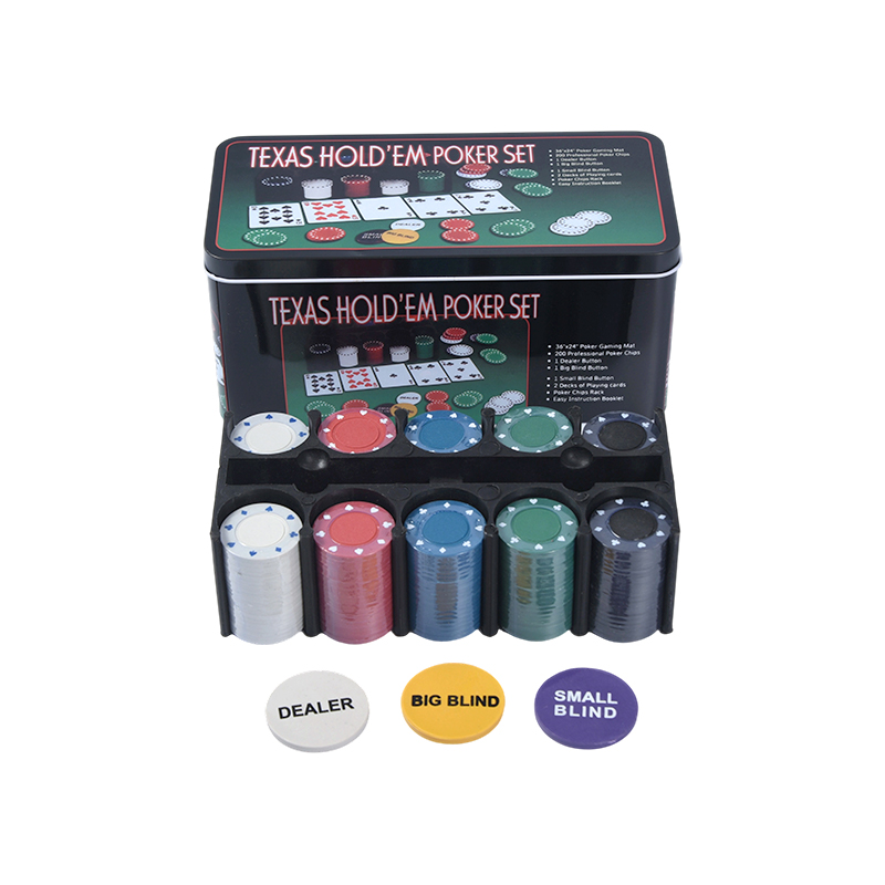 Oprema za kasino Poker set od 200 žetona