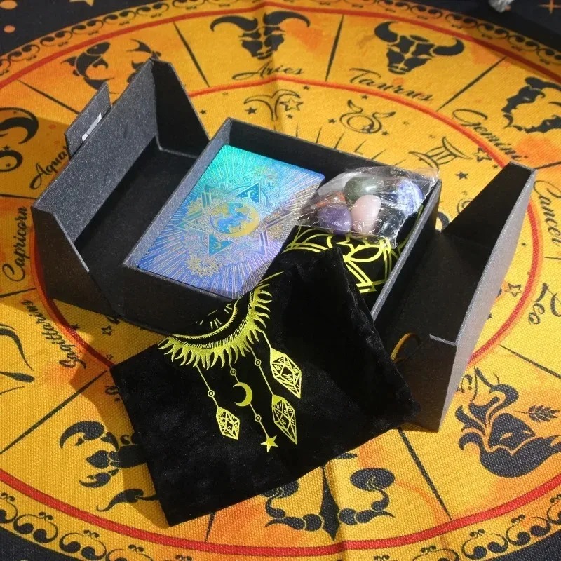 Kolekcionarsko izdanje na temu zodijaka - Mystic's Treasure Tarot & Crystal Set