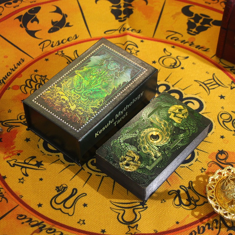 Mystical Green & Gold Edition - Kesulu mitološke tarot karte