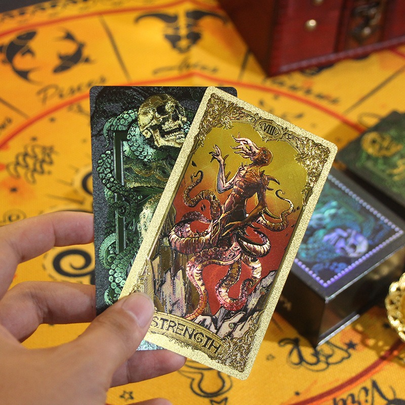 Mystical Green & Gold Edition - Kesulu mitološke tarot karte