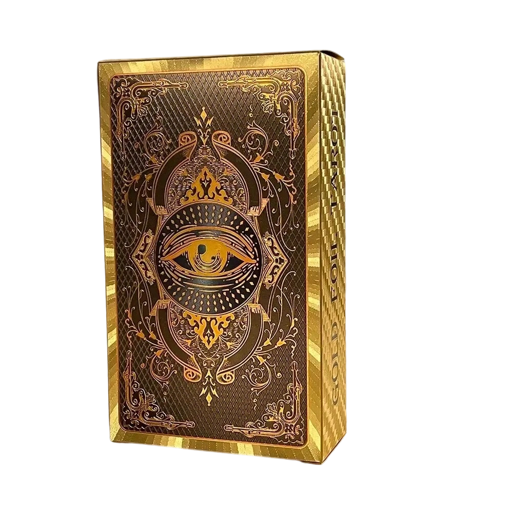 Vrhunski set tarot karata od zlatne folije