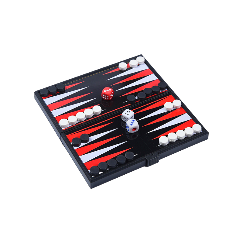 Prijenosni magnetni dvostrani set za igru ​​backgammon