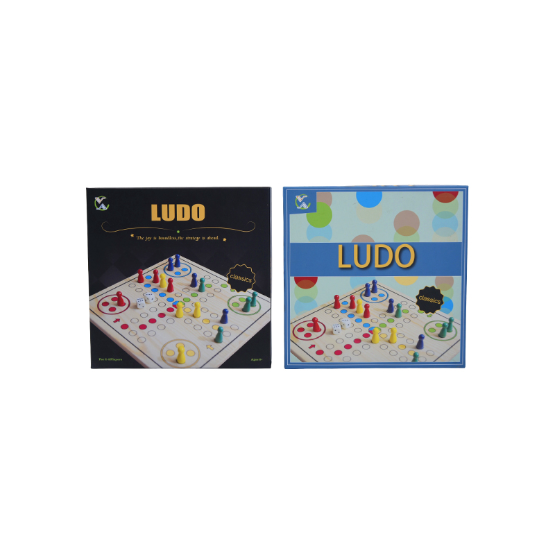 Izdanje za obiteljsku zabavu Klasična drvena društvena igra LUDO