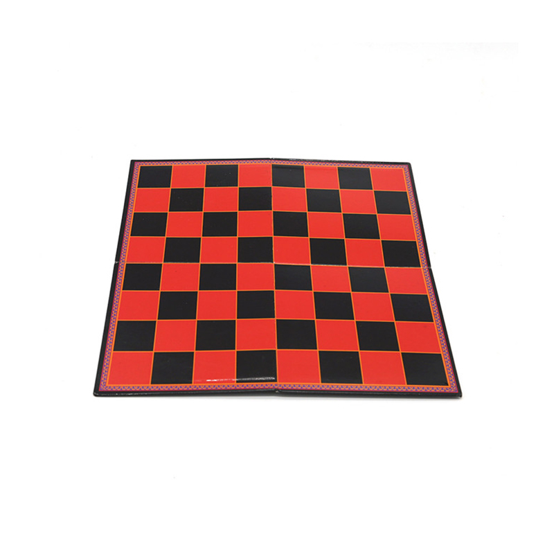 Klasični set 2-u-1 dama, šaha i tic-tac-toe limenki