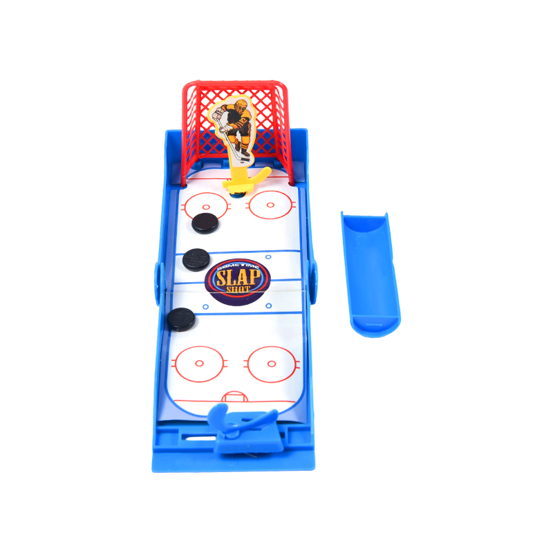 Mini hokej na ledu za stolno računalo s lanserom s oprugom Slap Shot
