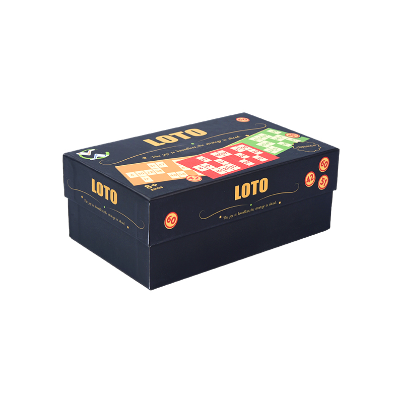 LOTO (Bingo-Style) Set za igre – zajedno sa žetonima, karticama i kutijom za pohranu