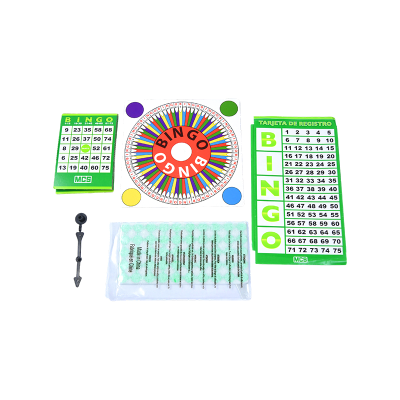 Kompletan sa svim bitnim komponentama Classic BINGO set za igru